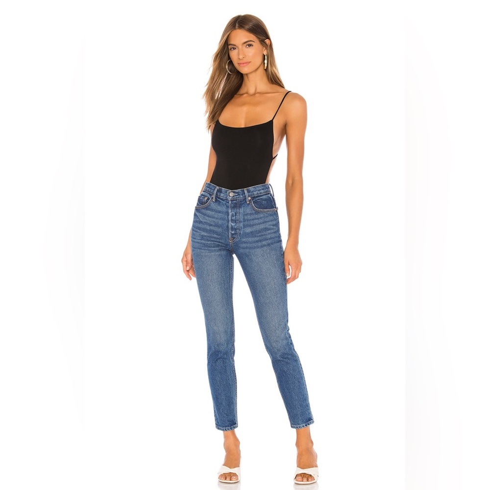 Indah DNA Solid String Back Bodysuit